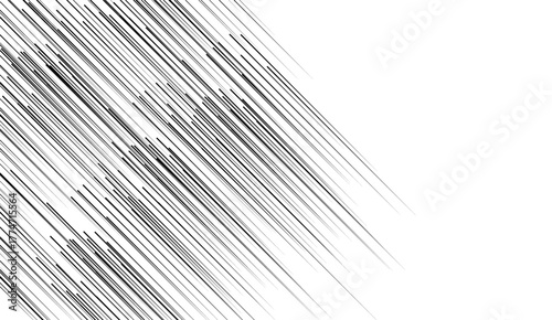 Horizontal speed lines vector illustration