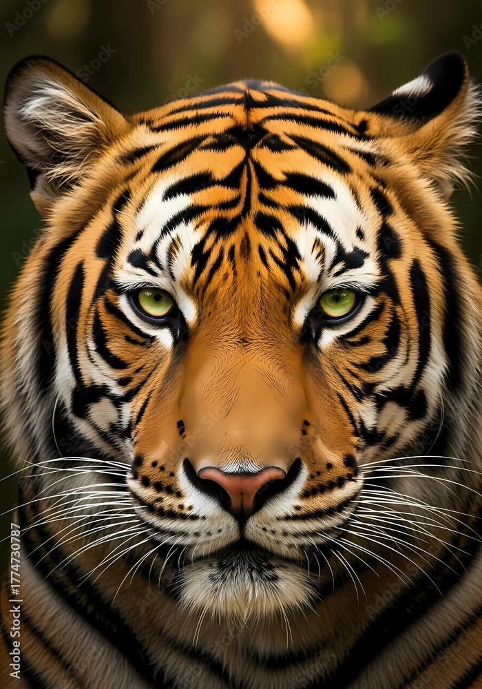 Fototapeta premium portrait of a tiger