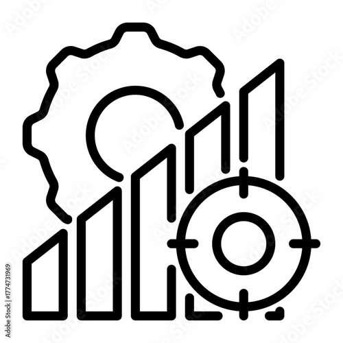 time limit icon, line icon style