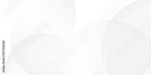 abstract white gradient color background with curve and swirl lines decoration. Modern trendy design in Vector Illustration