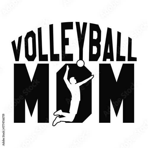 Volleyball mom 