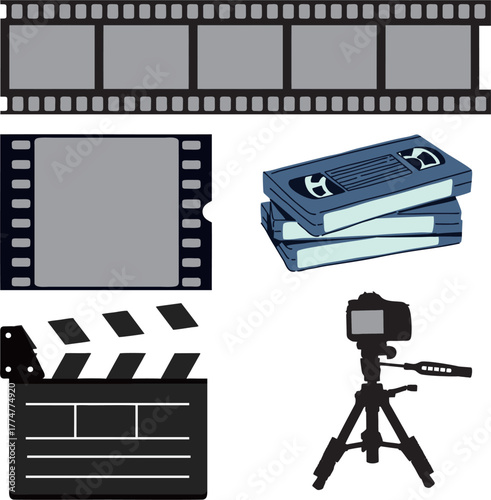 A cinema vector collection