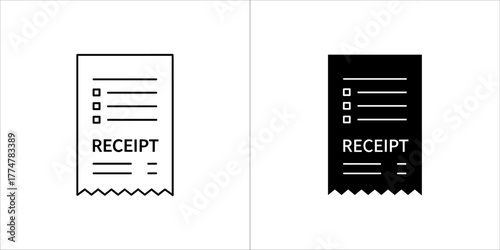Receipt icon