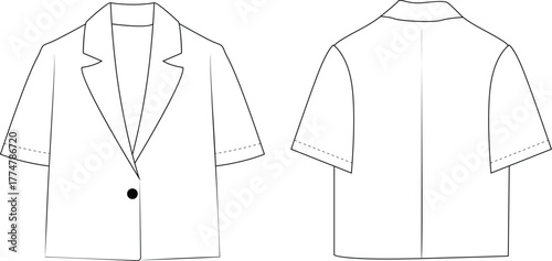 Womens short sleeve shirt