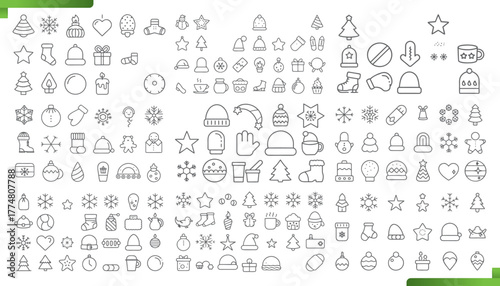 Collection of ancient egyptian hieroglyphs and symbols depicting various characters and objects