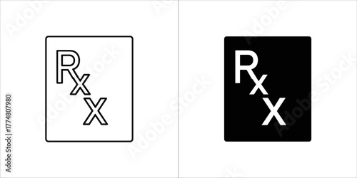 Prescription symbol rx
