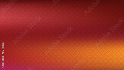 Crimson orange geometric pattern gradient vector