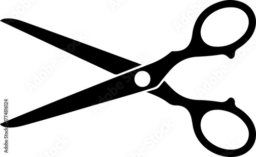 Scissor  silhouette vector illustration
