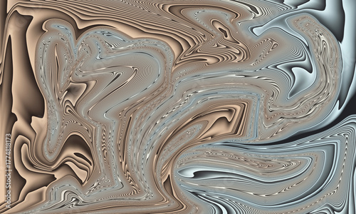 Abstract swirling textured pattern with organic fluid motion and intricate details