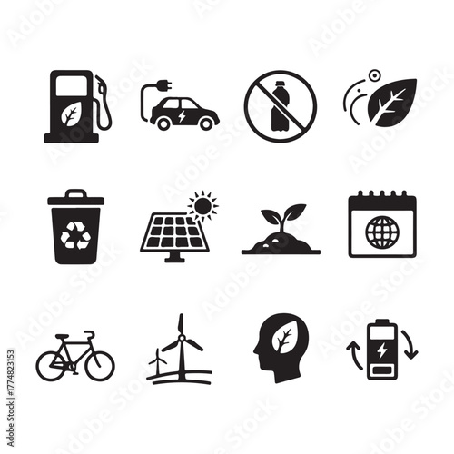 Shopping and travel icons set for web design vector illustration