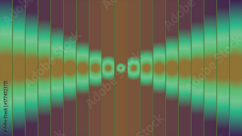 Abstract colorful vector background with lines. Abstract Neon Wave Interference Pattern. Futuristic Light Energy Visualization wallpaper. Digital Sci-Fi Aesthetic Background Design