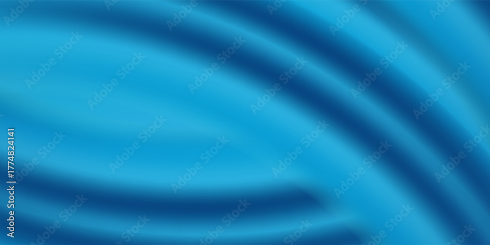 Obraz premium Blue wave abstract background vector modern eps10.