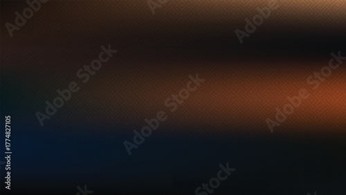 Geometric pattern dark brown and blue gradient interlocking squares