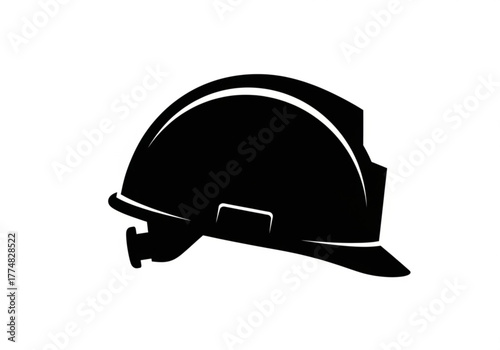 Black hard hat generative ai