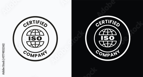 Iso quality management system certification badge iso 9001, iso 9001, quality management, certification, standard, award, recognition, business, global, system, management, compliance, accreditation,