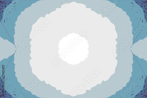 Light hearted shades of blue cartoon comic background