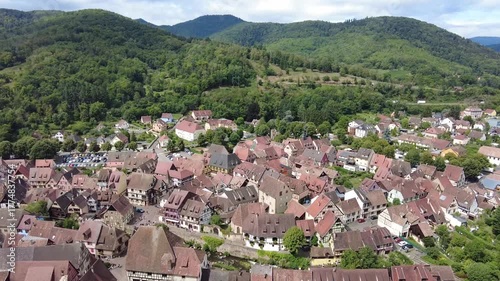 view of the village Koningsberg in the mountains
