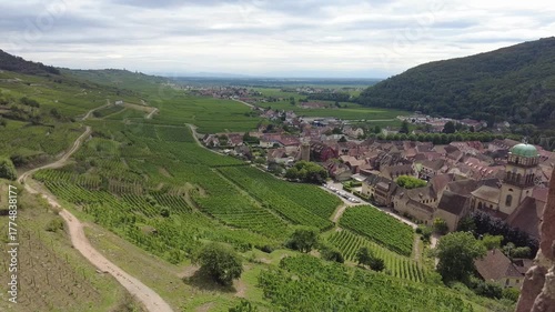 view of the village Koningsberg in the mountains