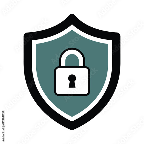 Lock icon vector illustration. eps