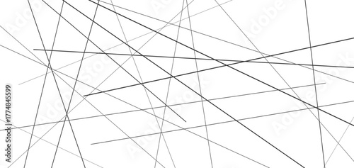 Dynamic intersecting gray lines abstract background, minimalist composition symbolizing structure and motion, modern linear geometric digital art pattern