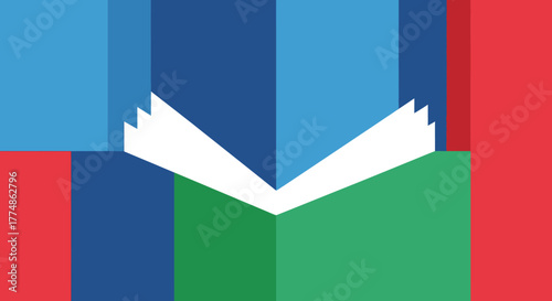 Open Book Symbolizing Knowledge and Learning.