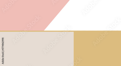 Abstract Geometric Background with Pastel Colors and Modern Design.
