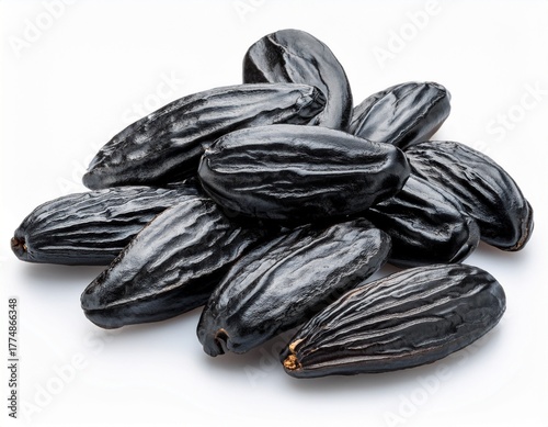 Wallpaper Mural tonka beans isolated on white background Torontodigital.ca