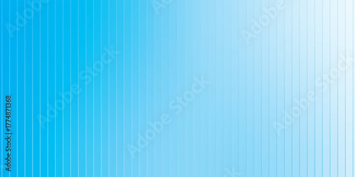 Bright Blue to White Vertical Striped Gradient Background