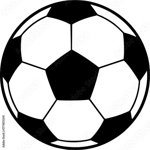 football logo , football icon silhouette vector 