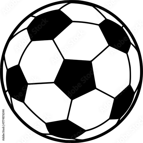 football logo , football icon silhouette vector 