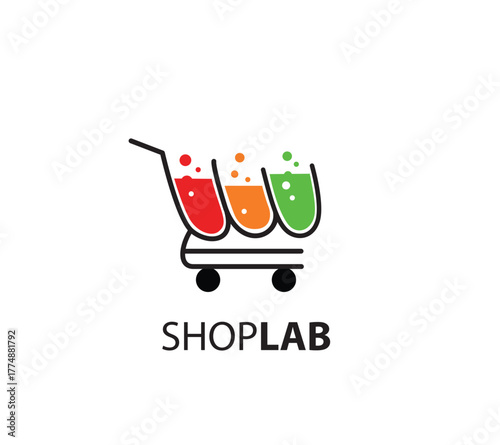Shop Lab logo deisng