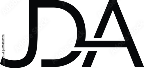 JDA Letter Initial Logo Design