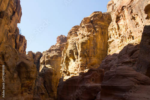 Wallpaper Mural Petra, Jordan. The city of Petra, the capital of the Nabataeans, is one of the most famous archaeological sites in the world. Torontodigital.ca