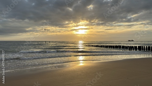 Wallpaper Mural North Sea Sunset Torontodigital.ca