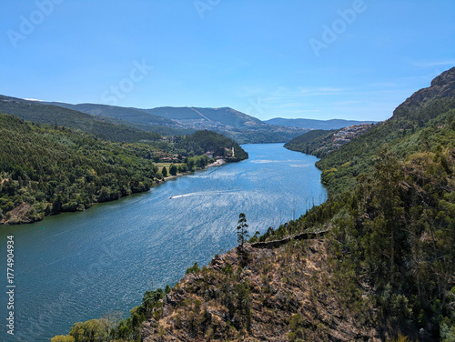 Douro river valley boat Por...