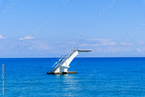 Rhodes island town Elli bea...