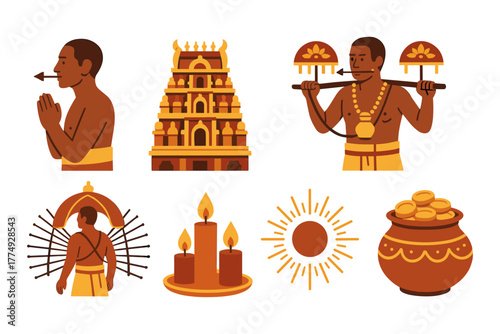 Cultural rituals and traditions in south indian festival celebrations