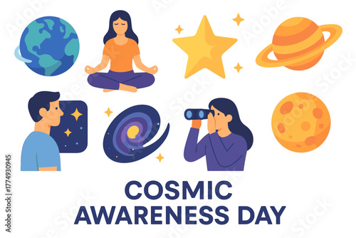 Cosmic awareness day: meditation, astronomy, and planetary exploration