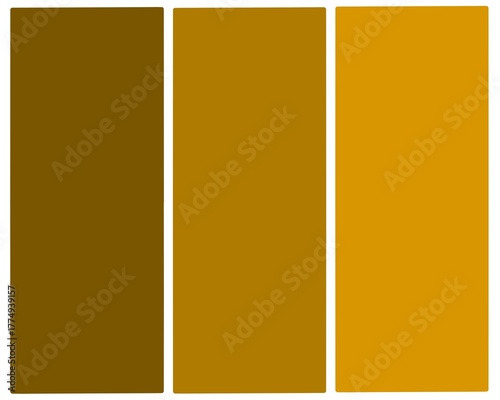 Yellow gradient color illustration. Deep yellow gradient color in a box. Hand drawn yellow color for design.