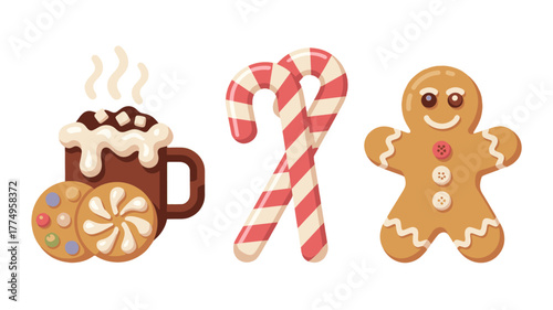 Festive collection of Christmas treats.