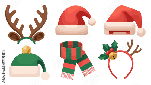 Holiday season accessory collection.