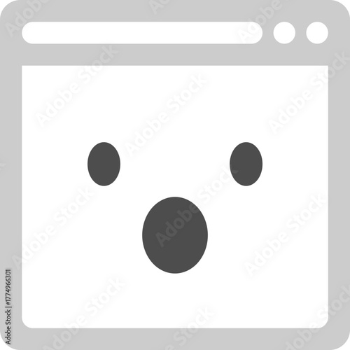 Surprised Browser Icon