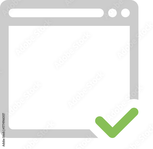 Web Window Verified Success