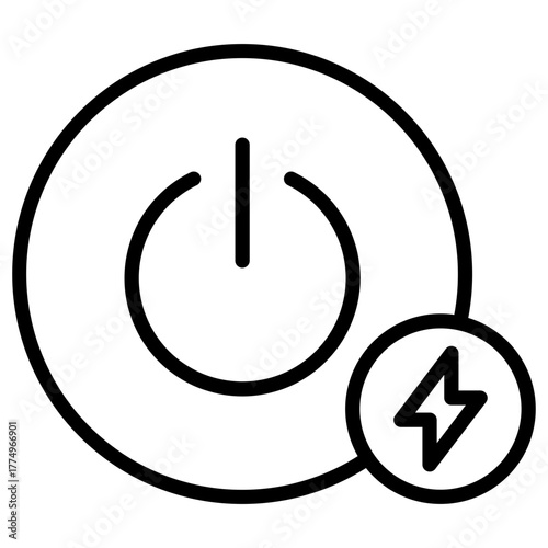 Power Outline Icon
