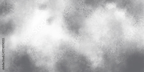 A surreal perspective on smoky motion shaping tonal abstraction in atmospheric gradients. Abstract old stained white background with marbled texture, Grunge black and white Texture of wall.