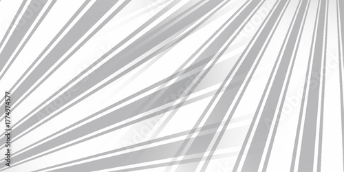 Abstract white, grey background vector. Vector illustration cartoon. Diagonal Gray Striped Pattern on White Background for Modern Design. Light gray, white background, random diagonal stripes, 