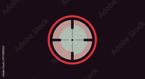 Target Crosshair Graphic: Precision and Focus