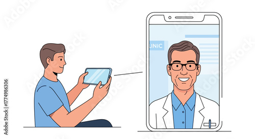 Connect with your doctor online anytime through telemedicine for convenient healthcare access and professional medical advice from the comfort of home