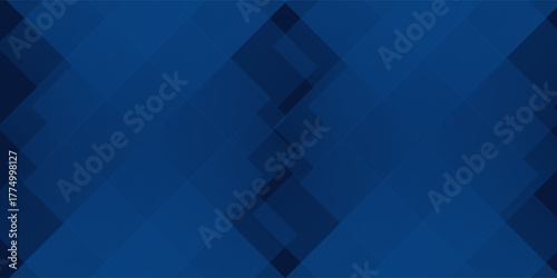 Black dark navy blue silver abstract pattern background. Geometric shape. Line triangle angle fold polygon diamond 3D simple abstract modern