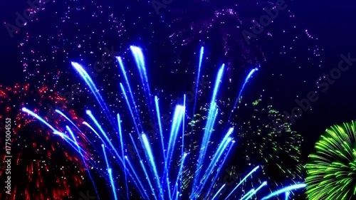 Diwali fireworks in the sky